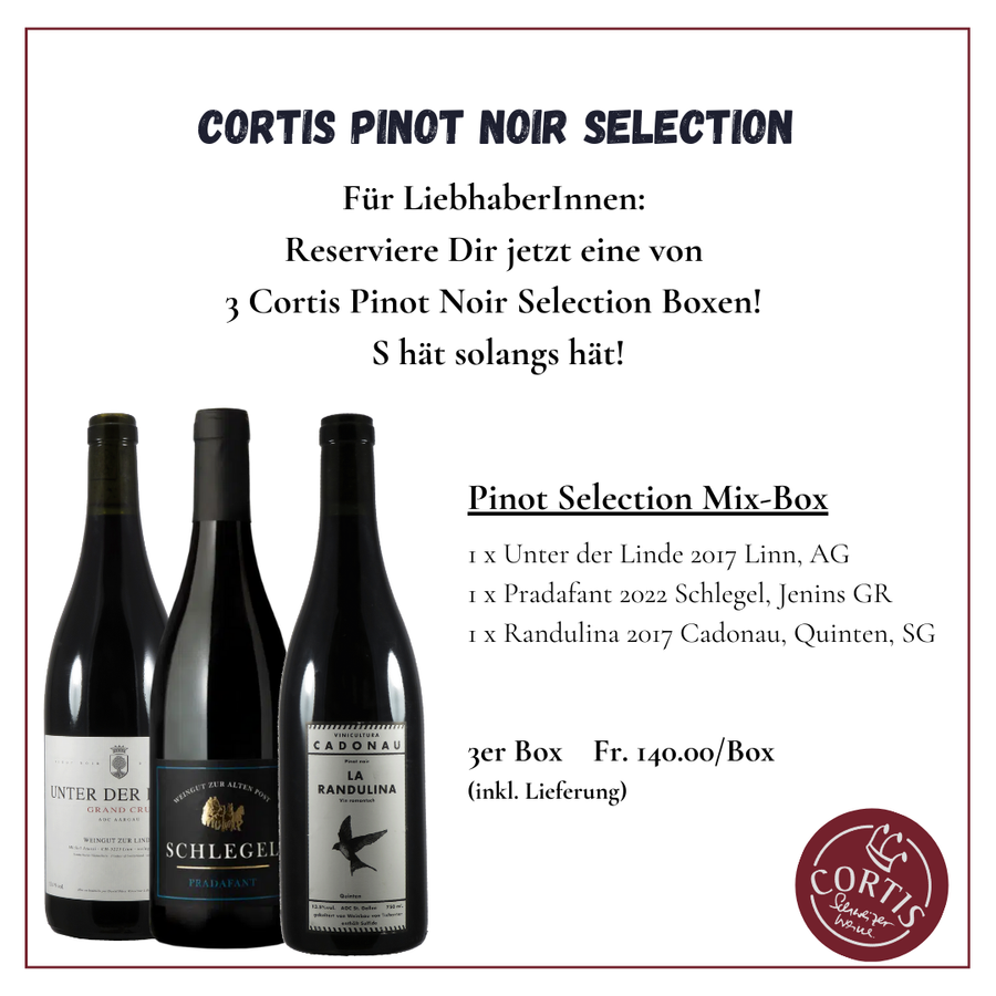 3er Box Cortis Pinot Noir Selection