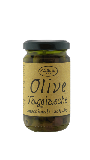 Taggiasche Olive, 180g (entsteint)