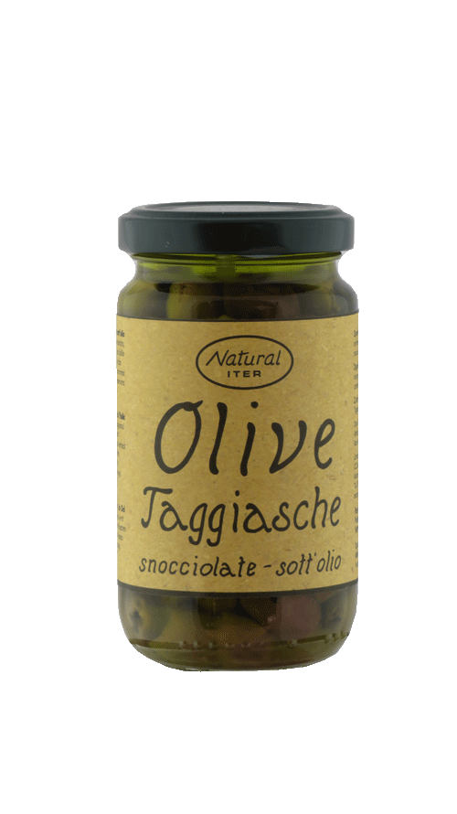 Olive Taggiasche (entsteint), 180g