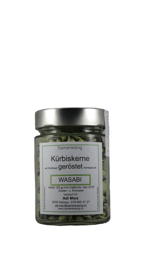 Kürbiskerne (Wasabi) im Glas 120 g